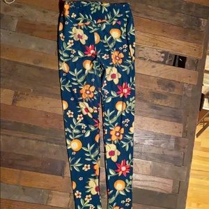 Floral leggings